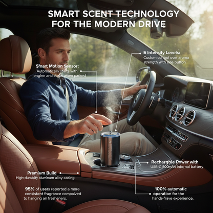 KODEA™ – The Smart Car Diffuser That Activates When You Start Your Engine