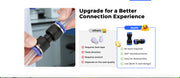 1/4" Pneumatic Push-to -Connect Fittings Kit