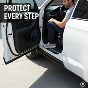 Acrylic Laser Car Anti-Fouling Door Sill Strips🎉4pcs🎉